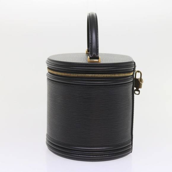 LOUIS VUITTON Epi Cannes Hand Bag Black M48032 LV Auth yk9393 - Picture 3 of 16